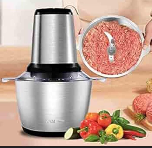 (cooking machine) 2L Multifunctional electric food chopper for grains, veges, meat grinder
