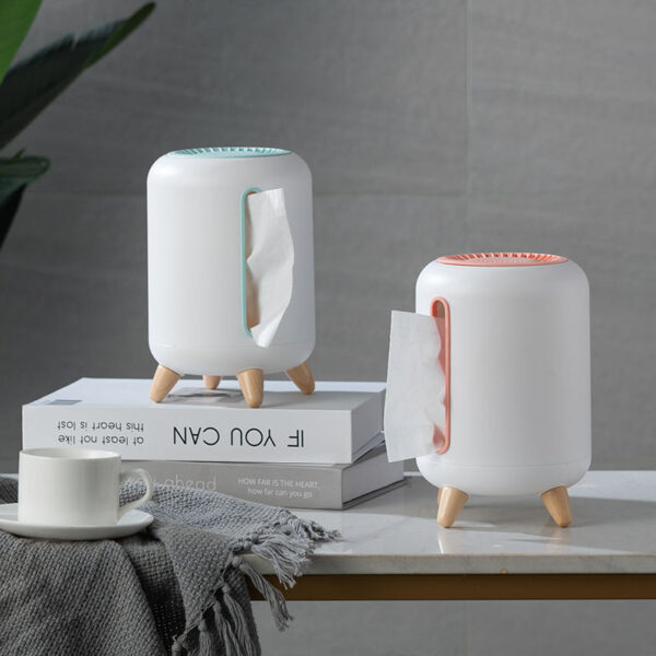 vertical ventilation serviette or tissue holder