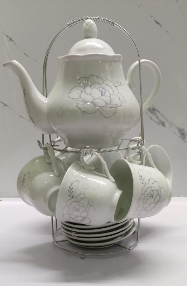14pc Porcelain ceramic tea set