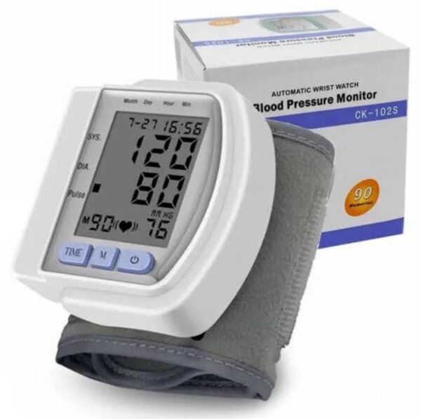 Automatic Wrist watch blood pressure monitor